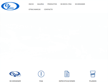 Tablet Screenshot of ez-dock.cl